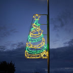 Connect Pro - Connectable Professional Grade Outdoor Christmas Tree Lampost Motif - Luminosity Designs Ltd