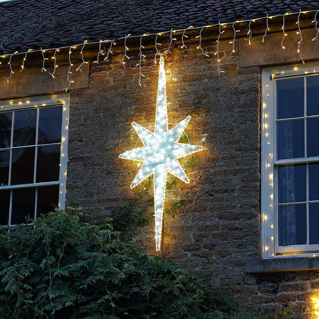 Connect Pro - ConnectPro® 2m Aluminium Outdoor Christmas North Star - Luminosity Designs Ltd
