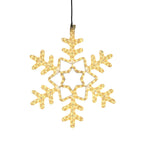 Connect Pro - ConnectPro® 63cm Outdoor Rope Light Snowflake Christmas Silhouette, Connectable - Luminosity Designs Ltd