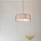 Endon - Cordero Ceiling Pendant Light Fitting with Shade, Diffuser and Metal Honeycomb Trim - Luminosity Designs Ltd