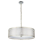 Endon - Cordero Ceiling Pendant Light Fitting with Shade, Diffuser and Metal Honeycomb Trim - Luminosity Designs Ltd