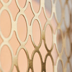 Endon - Cordero Semi Flush Ceiling Fitting with Shade, Diffuser and Metal Honeycomb Trim - Luminosity Designs Ltd