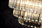 Deco - Cosette 50cm Chandelier Pendant/Semi Flush, 5 Light E14 - Luminosity Designs Ltd