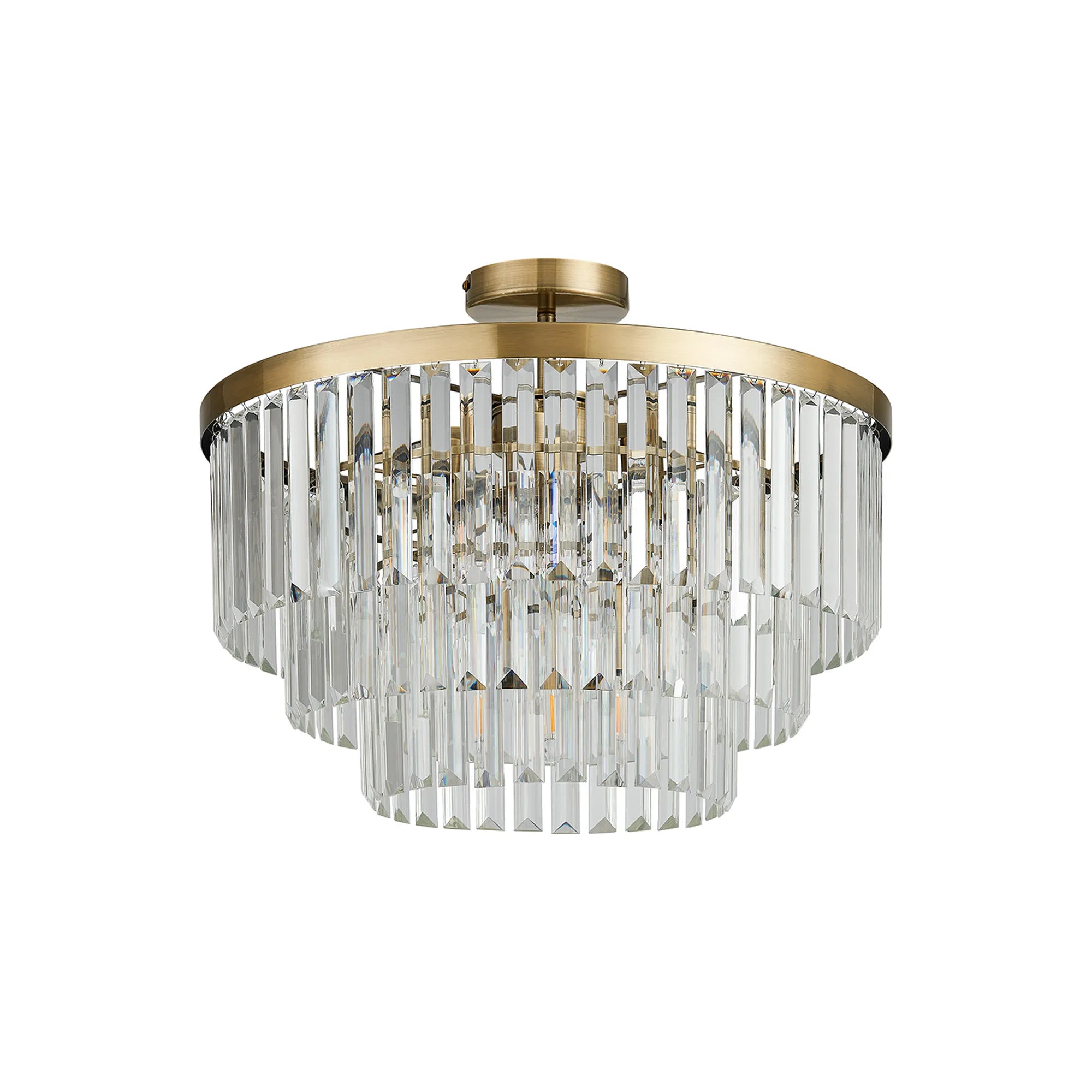 Cosette 50cm Chandelier Pendant/Semi Flush, 5 Light E14