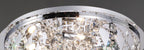 Diyas - Cosmos Flush Crystal Ceiling Light - Luminosity Designs Ltd