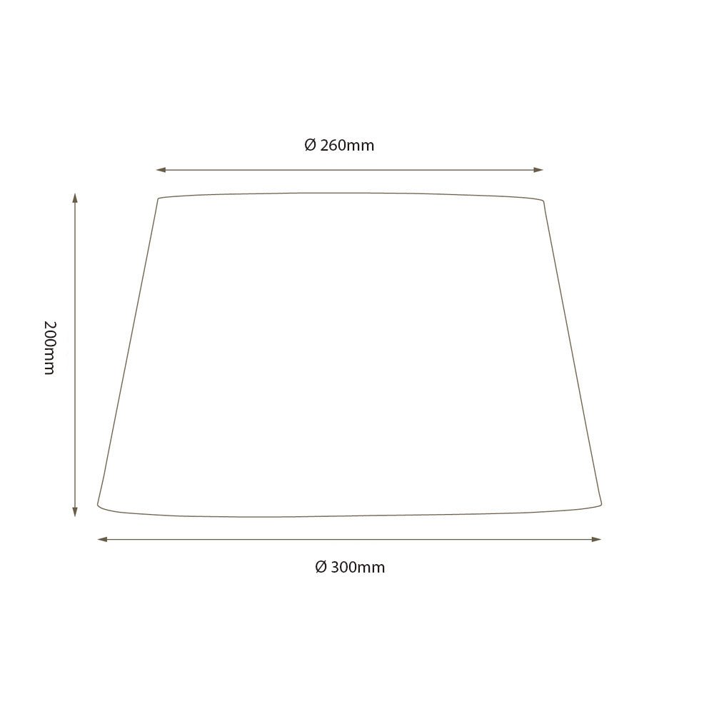 Oaks Lighting - Country Floral Shade With Gold Inner - Luminosity Designs Ltd
