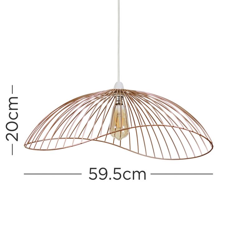 LSE - Covelas Wire Shade - Luminosity Designs Ltd