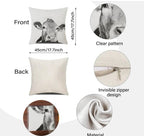 Luminosity Designs - Cow Heavy Style Patio Cushion - Luminosity Designs Ltd