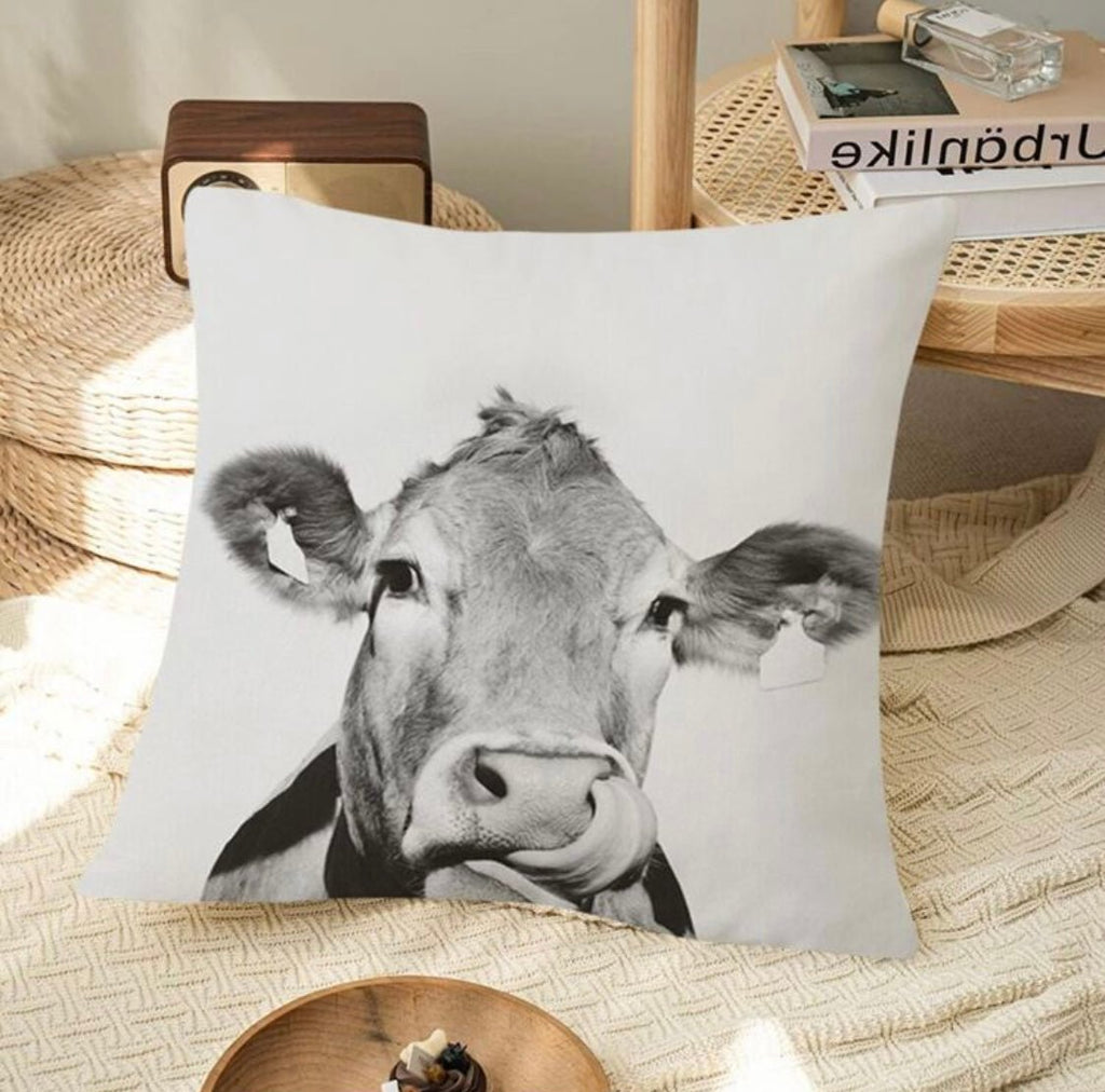 Luminosity Designs - Cow Heavy Style Patio Cushion - Luminosity Designs Ltd
