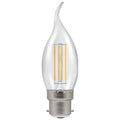 Luxram - Crompton Candle Tip E14, 5W, 3000k, Warm White 2700K, 470lm , 40w Equivalent - Luminosity Designs Ltd