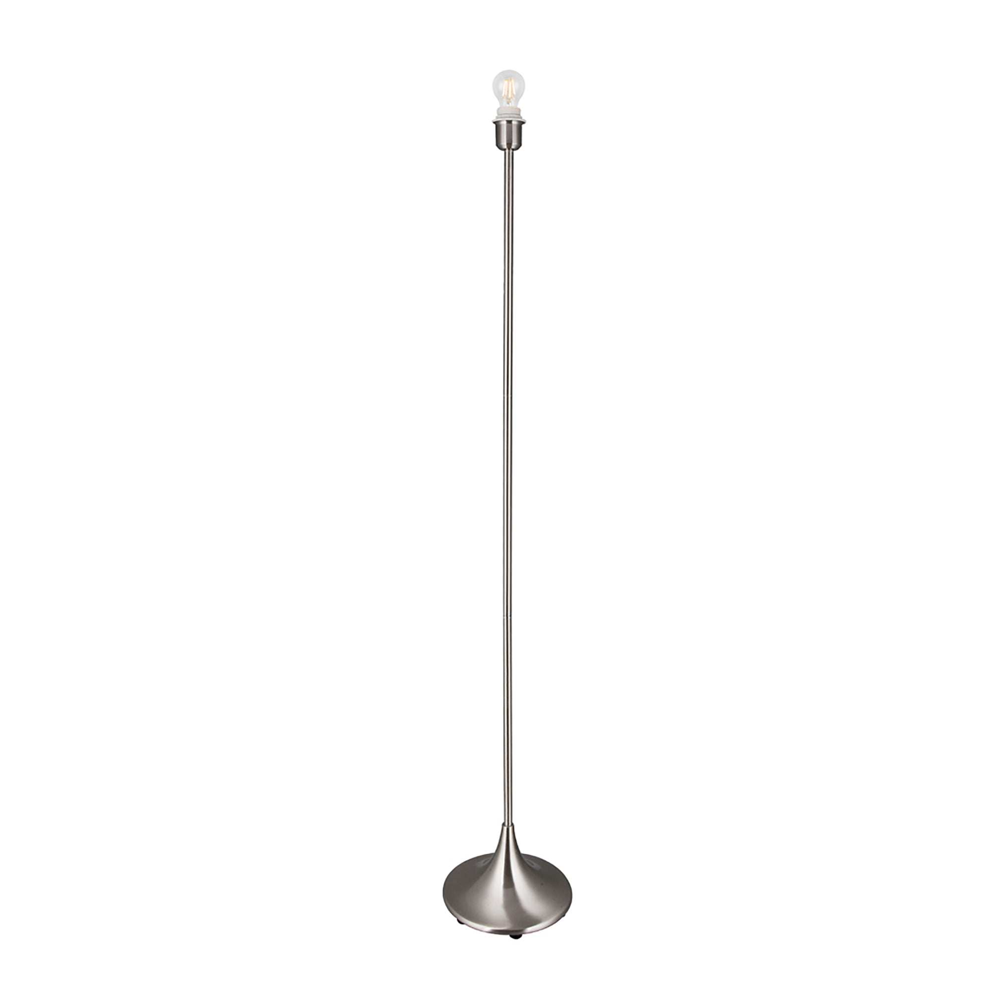 Deco - Crowne Round Curved Base Floor Lamp Without Shade - Luminosity Designs Ltd