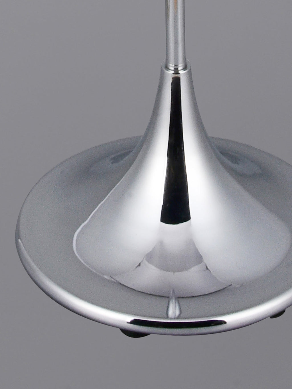 Deco - Crowne Round Curved Base Floor Lamp Without Shade - Luminosity Designs Ltd