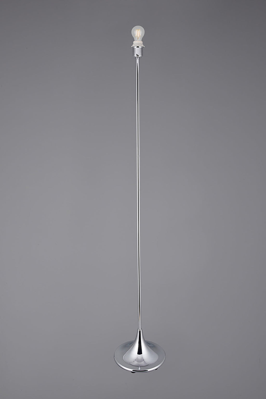 Deco - Crowne Round Curved Base Floor Lamp Without Shade - Luminosity Designs Ltd