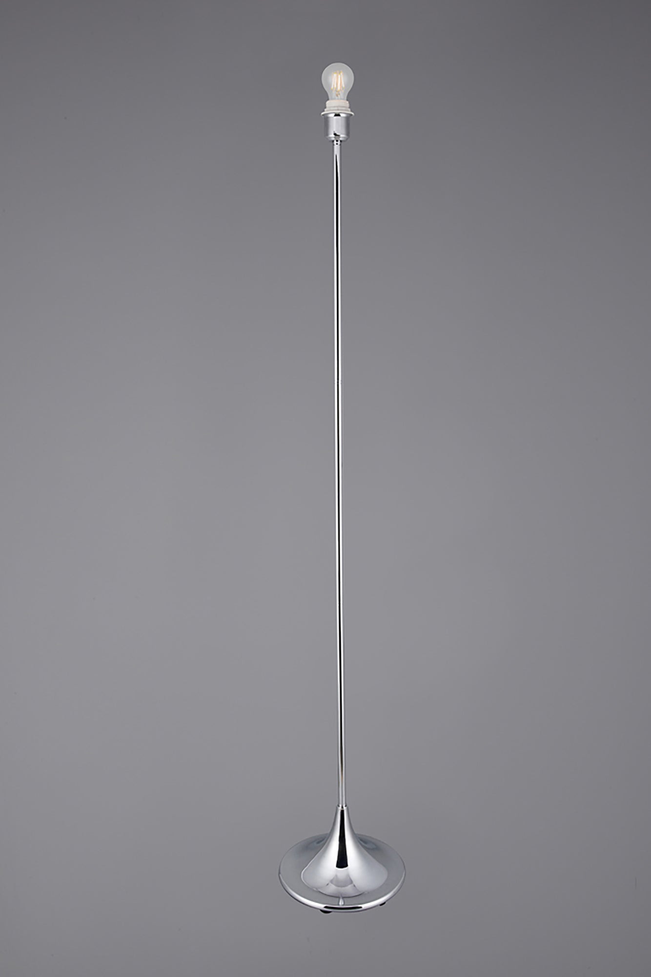 Deco - Crowne Round Curved Base Floor Lamp Without Shade - Luminosity Designs Ltd