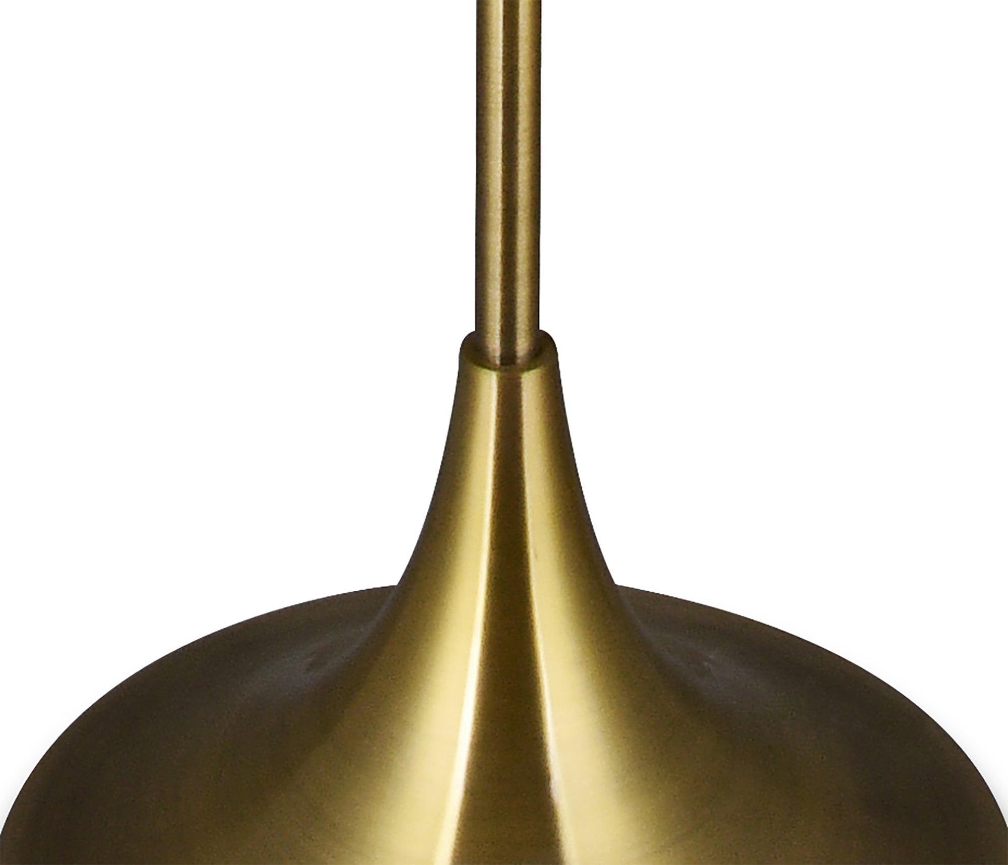 Deco - Crowne Round Curved Base Floor Lamp Without Shade - Luminosity Designs Ltd