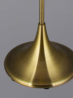 Deco - Crowne Round Curved Base Floor Lamp Without Shade - Luminosity Designs Ltd