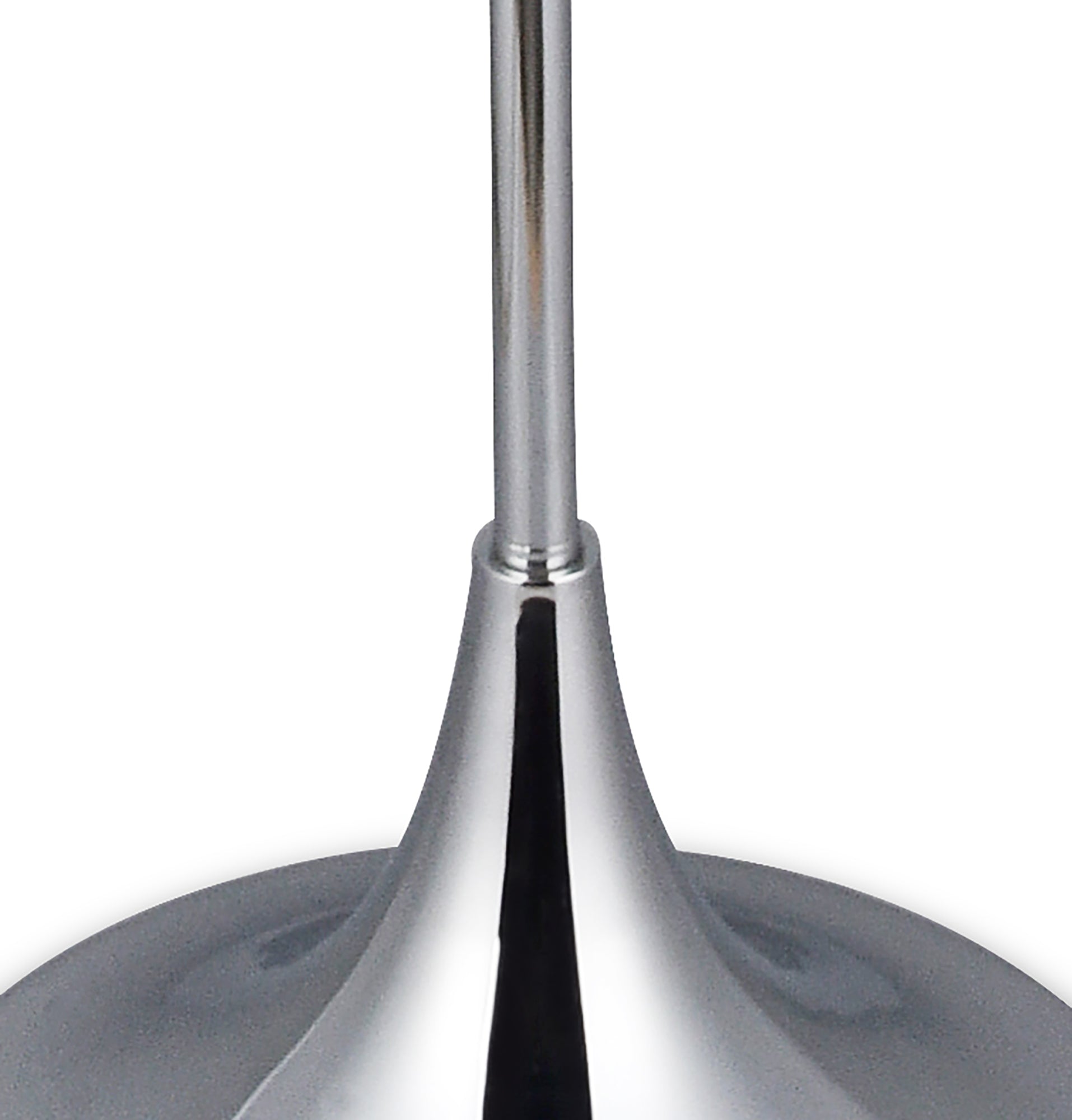 Deco - Crowne Round Curved Base Floor Lamp Without Shade - Luminosity Designs Ltd