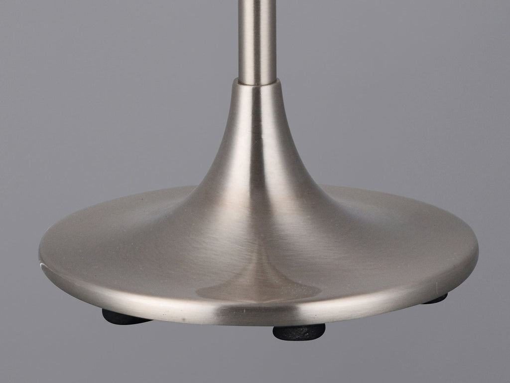 Deco - Crowne Round Curved Base Table Lamp Without Shade - Luminosity Designs Ltd