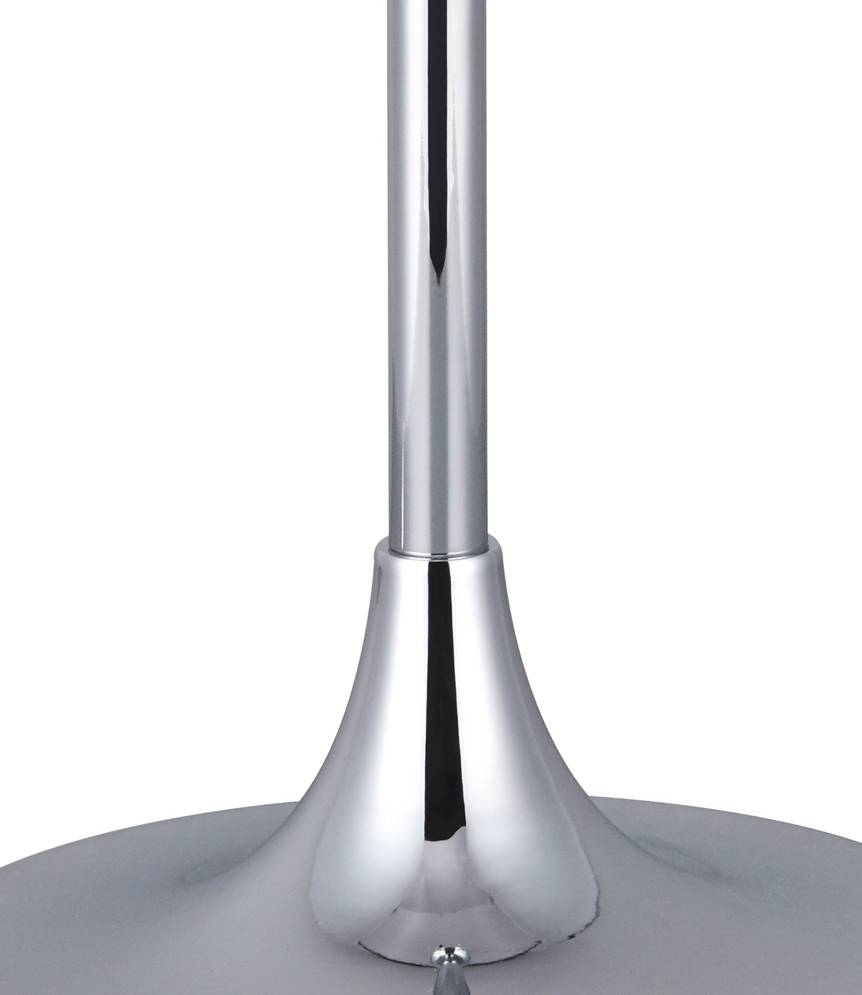 Deco - Crowne Round Curved Base Table Lamp Without Shade - Luminosity Designs Ltd