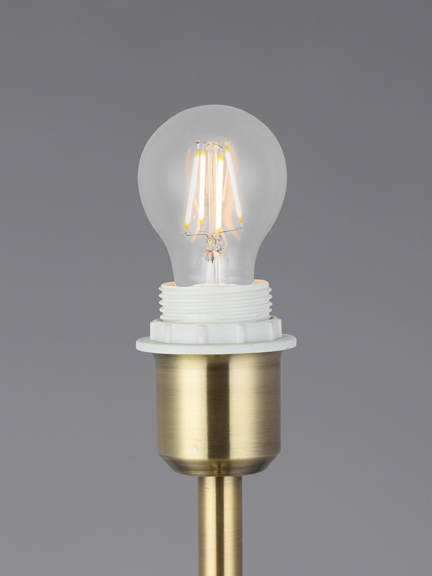 Deco - Crowne Round Curved Base Table Lamp Without Shade - Luminosity Designs Ltd