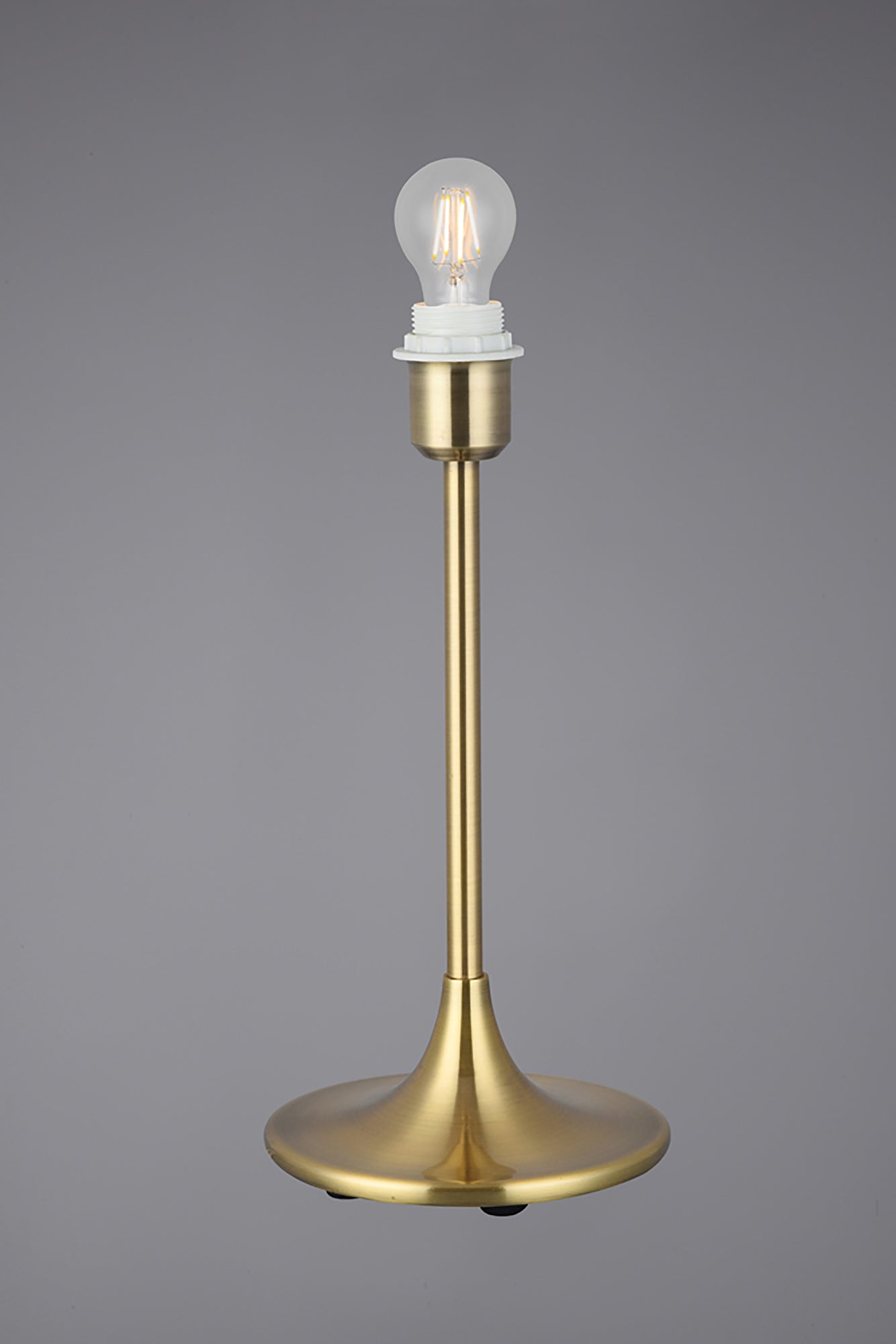 Deco - Crowne Round Curved Base Table Lamp Without Shade - Luminosity Designs Ltd