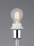 Deco - Crowne Round Curved Base Table Lamp Without Shade - Luminosity Designs Ltd