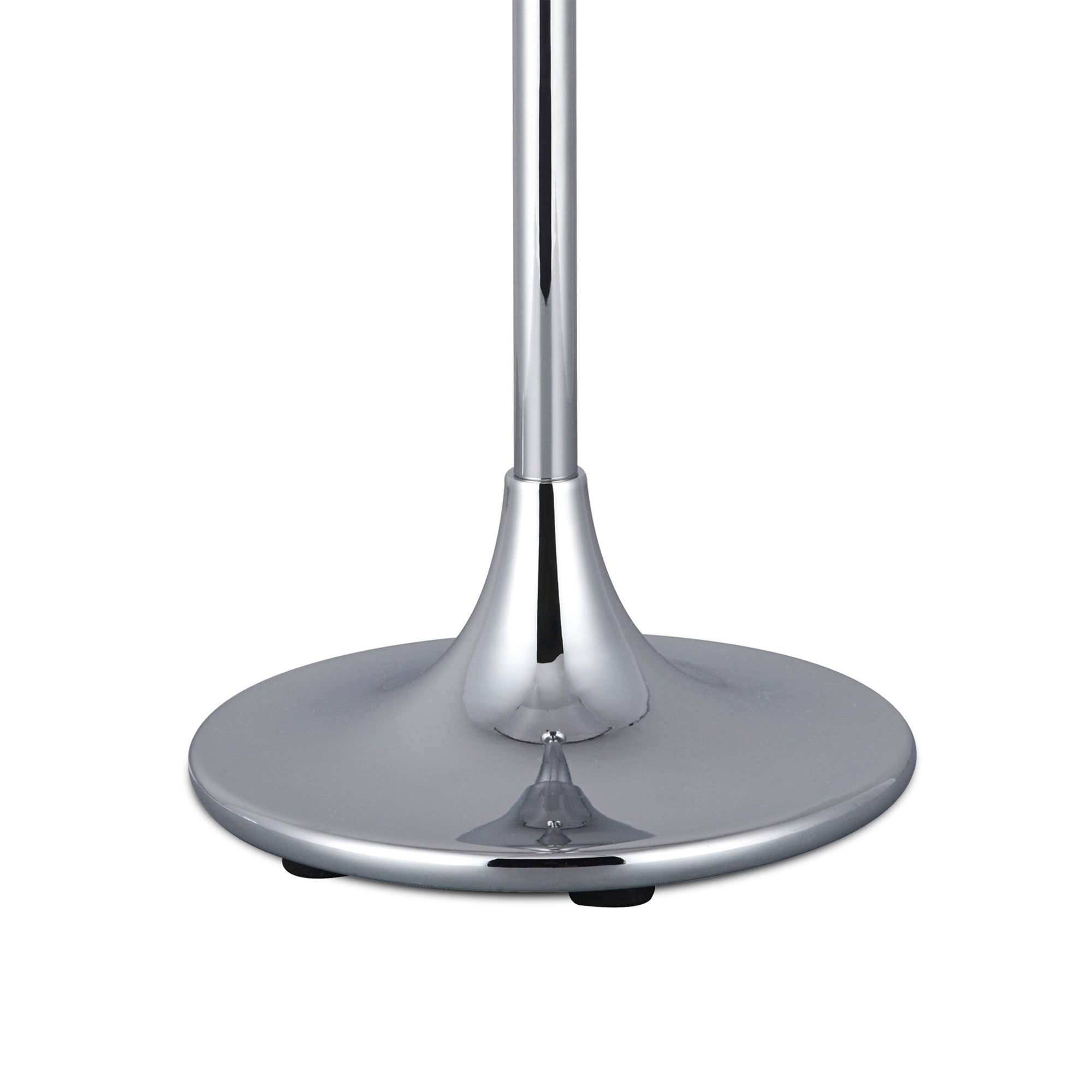 Deco - Crowne Round Curved Base Table Lamp Without Shade - Luminosity Designs Ltd