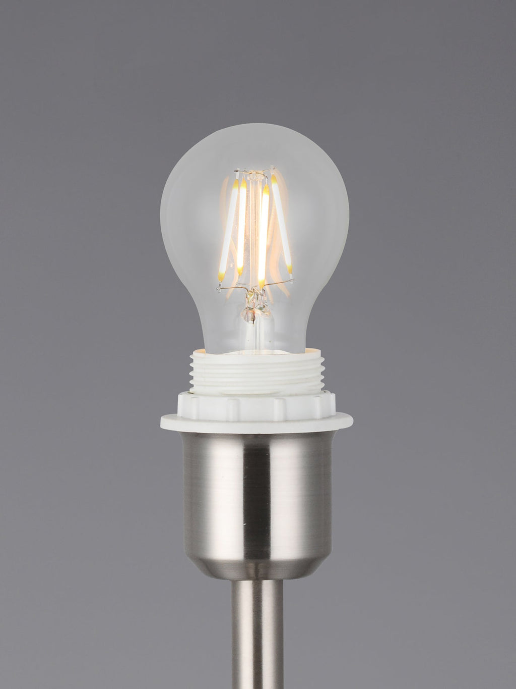 Deco - Crowne Round Curved Base Table Lamp Without Shade - Luminosity Designs Ltd