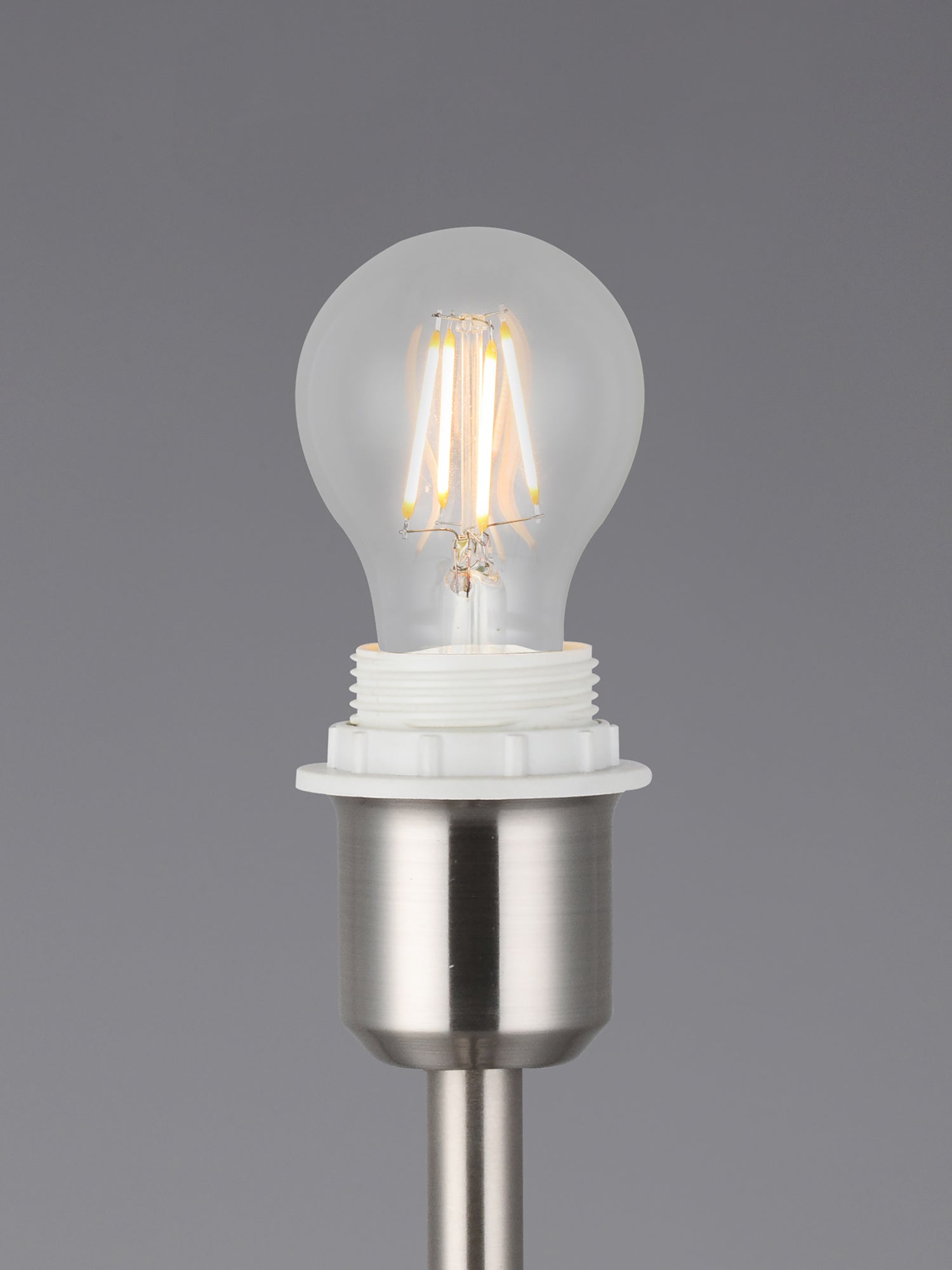 Deco - Crowne Round Curved Base Table Lamp Without Shade - Luminosity Designs Ltd