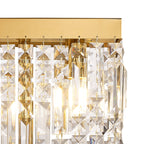 Luminosity Designs Ltd - Cruise 30x10cm Rectangular Chandelier Style Crystal Table Lamp, 2 Light E14 - Luminosity Designs Ltd