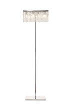 Luminosity Designs Ltd - Cruise 50x15cm Rectangular Chandelier Floor Lamp, 4 Light E14 - Luminosity Designs Ltd