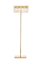 Luminosity Designs Ltd - Cruise 50x15cm Rectangular Chandelier Floor Lamp, 4 Light E14 - Luminosity Designs Ltd