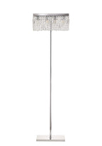 Luminosity Designs Ltd - Cruise 50x15cm Rectangular Chandelier Floor Lamp, 4 Light E14 - Luminosity Designs Ltd