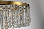 Luminosity Designs - Cruise Round 80cm Round Pendant Chandelier, 12 Light E14 - Luminosity Designs Ltd