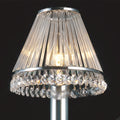 Diyas - Crystal Clip - On Shade With Glass Rods for Chandeliers and Wall Lights - Luminosity Designs Ltd