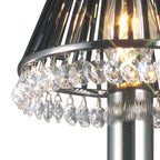 Diyas - Crystal Clip - On Shade With Glass Rods for Chandeliers and Wall Lights - Luminosity Designs Ltd