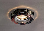 Diyas - Crystal Downlight Deep Hexagonal BEZEL ONLY, LIGHT NOT INCLUDED, Cut Out: 62mm (Diyas IL30823 ) - Luminosity Designs Ltd