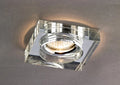 Diyas - Crystal Downlight Deep Square BEZEL ONLY, LIGHT NOT INCLUDED, Cut Out: 62mm (Diyas IL30822 ) - Luminosity Designs Ltd