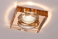 Diyas - Crystal Downlight Deep Square BEZEL ONLY, LIGHT NOT INCLUDED, Cut Out: 62mm (Diyas IL30822 ) - Luminosity Designs Ltd