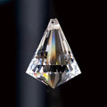 Luminosity Designs - Crystal Pyramid Clear 42mm, No Ring Or Pin Included - Luminosity Designs Ltd