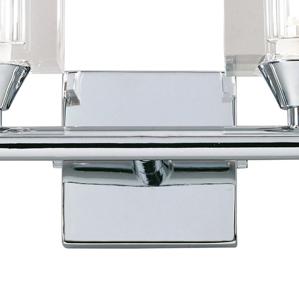 Mantra - Cuadrax Wall Lamp, Switched, 2 Light G9, Metal and Glass (Mantra M2364/S) - Luminosity Designs Ltd