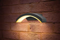 Integral LED - Curve Integral Exterior Wall Light With a Curved Diffuser - Luminosity Designs Ltd