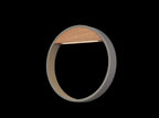 Luminosity Designs Ltd - Cycle Modern Circular Wood and Metal Outdoor Wall Light - Luminosity Designs Ltd