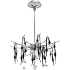 Diyas - Cygnet 11 Light Pendant With Crystal and Glass Droplets - Luminosity Designs Ltd
