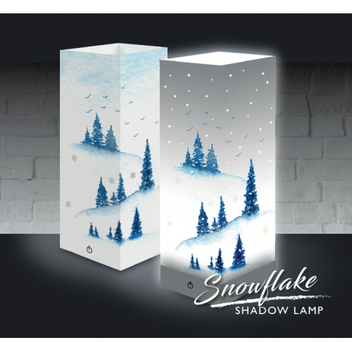 SHADOW LAMP - SNOWFLAKES