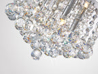 Deco - Dahlia Small Crystal Flush Ceiling - Luminosity Designs Ltd