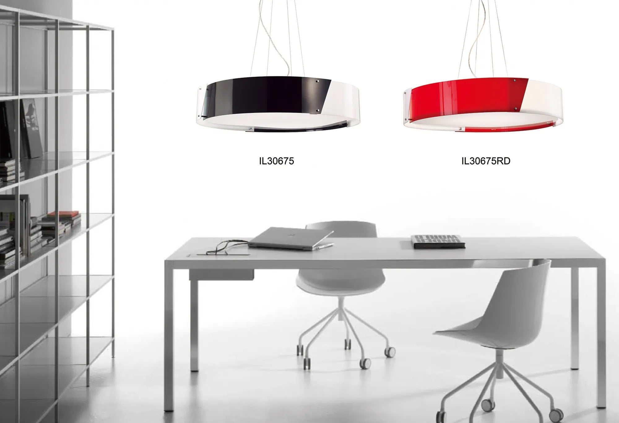 Diyas - Dakota Ring Pendant, Small 4 Light E27, Polished Chrome & Acrylic (DIYAS IL30672) - Luminosity Designs Ltd