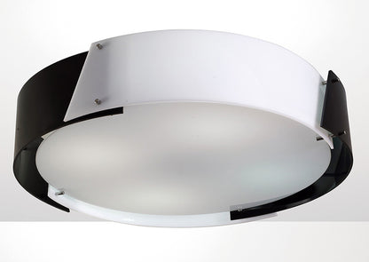 Dakota Medium 4 Light Ceiling Flush Fitting in a Retro Style (DIYAS IL30673)