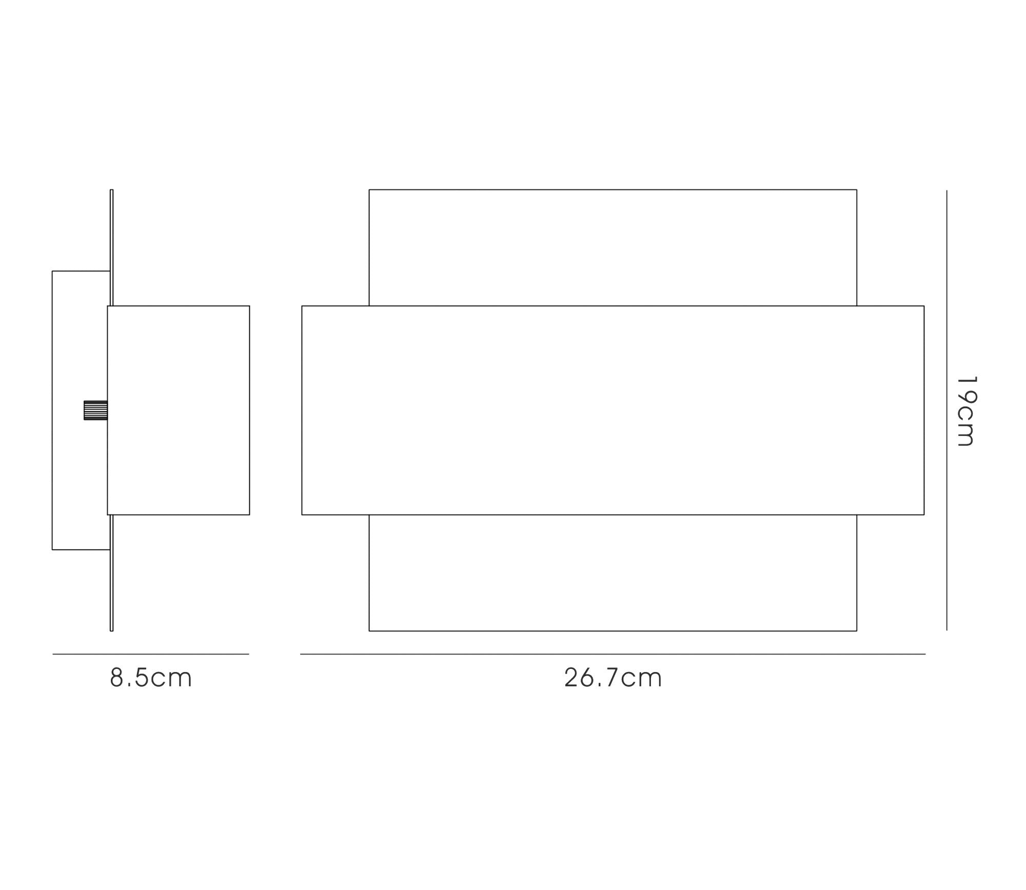 Deco - Damo Wall Light - Luminosity Designs Ltd