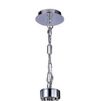 Diyas - Danya Chandelier Pendant, 6 Light E14, Polished Chrome/Crystal (Diyas IL40036) - Luminosity Designs Ltd